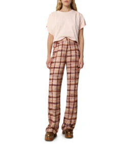 Scalpers Pantalón De Cuadros Mujer -GlamModa Ventas 43209498 x3