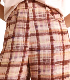 Scalpers Pantalón De Cuadros Mujer -GlamModa Ventas 43209498 x4