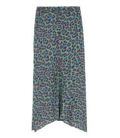 Scalpers Falda Maxi De Corte Regular Con Animal Print Mujer -GlamModa Ventas 43209570 x6