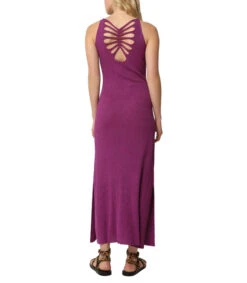 Scalpers Vestido Maxi Acanalado Mujer -GlamModa Ventas 43209575 x2