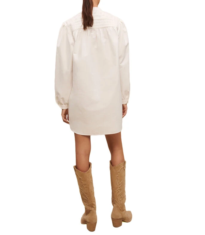 Maje Vestido Corto Manga Larga Mujer 4 Maje Vestido Corto Manga Larga Mujer - Imagen 2