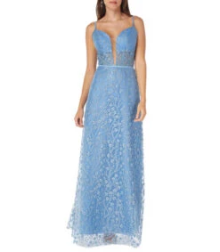 Vestido De Fiesta Maxi Floral Mujer