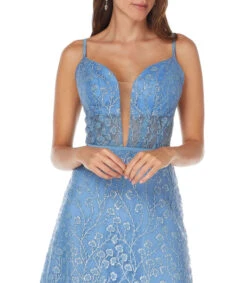 Vestido De Fiesta Maxi Floral Mujer -GlamModa Ventas 43219611 x3