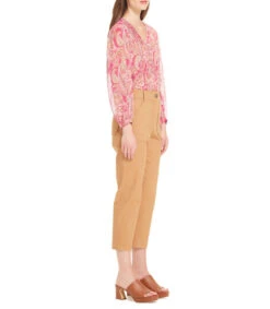 Pantalón Recto Bolsillos Parche Mujer -GlamModa Ventas 43219660 x3