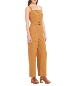 Jumpsuit De Tirantes Con Cinturón Mujer -GlamModa Ventas 43219668 x3