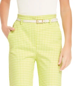 Pantalón Capri Stretch A Cuadros Mujer -GlamModa Ventas 43219769 x4