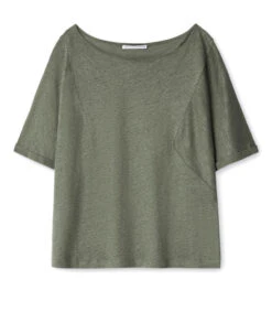 ADOLFO DOMINGUEZ Playera Cuello Ojal De Manga Corta Mujer -GlamModa Ventas 43220298 x4