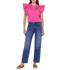 Jeans Straight Mujer -GlamModa Ventas 43226603 x3