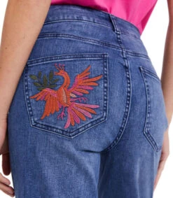 Jeans Straight Mujer -GlamModa Ventas 43226603 x5