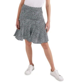 Falda Midi Corte Regular Mujer