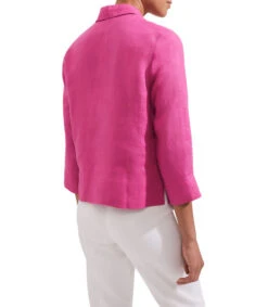 Camisa De Lino Manga 3,4 Mujer -GlamModa Ventas 43239155 x2