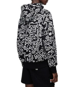 Sudadera Con Capucha Boss X Keith Haring De Algodón Con Ilustración Especial Unisex -GlamModa Ventas 43243416 x2