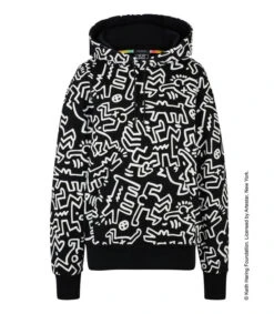 Sudadera Con Capucha Boss X Keith Haring De Algodón Con Ilustración Especial Unisex -GlamModa Ventas 43243416 x5
