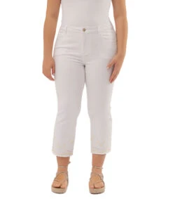 October Pantalón Estilo Capri Mujer