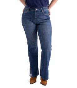 October Jeans Estilo Vaquero Recto Mujer