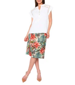 Falda Midi Mujer -GlamModa Ventas 43250111 x3