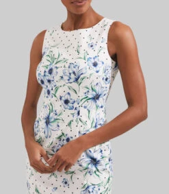 Vestido De Fiesta Mini Con Flores Fiona Mujer -GlamModa Ventas 43264040 x5