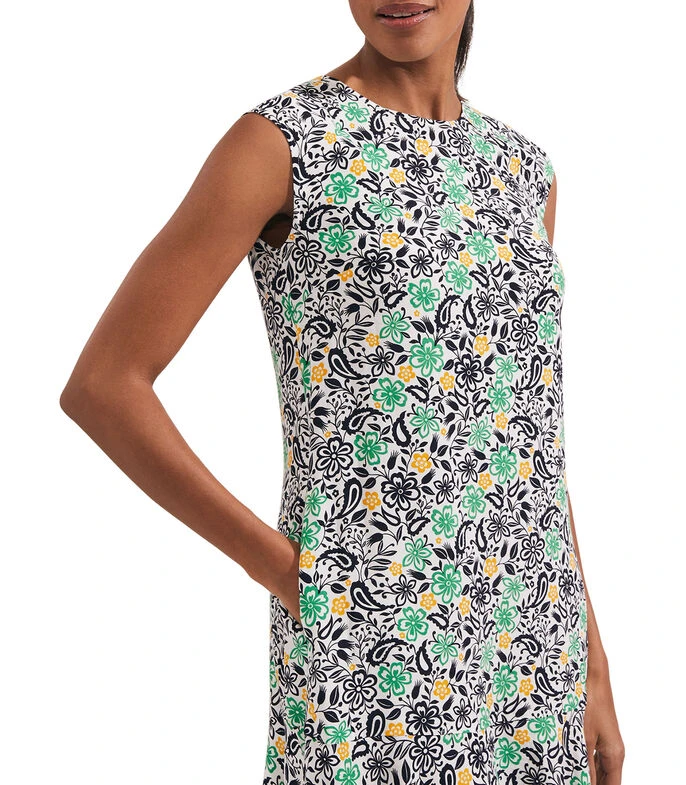 Vestido Mini Con Flores Y Paisley Catalina Mujer 5 Vestido Mini Con Flores Y Paisley Catalina Mujer - Imagen 3