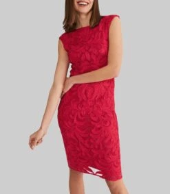 Vestido De Fiesta Midi Con Flores Tania Mujer