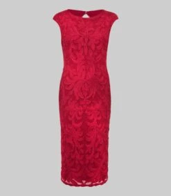 Vestido De Fiesta Midi Con Flores Tania Mujer -GlamModa Ventas 43267377 x4