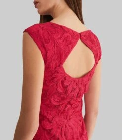 Vestido De Fiesta Midi Con Flores Tania Mujer -GlamModa Ventas 43267377 x5