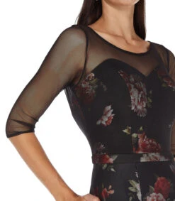 Vestido De Fiesta Maxi Con Flores Mujer 9 Vestido De Fiesta Maxi Con Flores Mujer -GlamModa Ventas 43270108 x4
