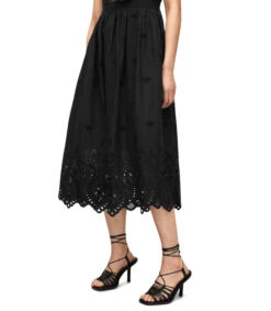 AllSaints Vestido Midi Con Tirantes Whitley Mujer -GlamModa Ventas 43274143 x5