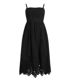 AllSaints Vestido Midi Con Tirantes Whitley Mujer -GlamModa Ventas 43274143 x6