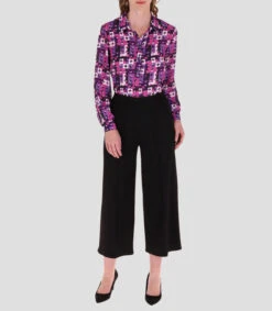 Pantalón Acampanado Tipo Capri Mujer -GlamModa Ventas 43279811 x3