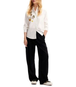 Desigual Camisa Estampada Manga Larga Venecia Mujer -GlamModa Ventas 43280394 x3