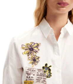 Desigual Camisa Estampada Manga Larga Venecia Mujer -GlamModa Ventas 43280394 x4