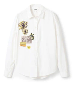 Desigual Camisa Estampada Manga Larga Venecia Mujer -GlamModa Ventas 43280394 x5