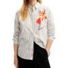 Desigual Camisa De Rayas Manga Larga Florenca Mujer -GlamModa Ventas 43280416 x1