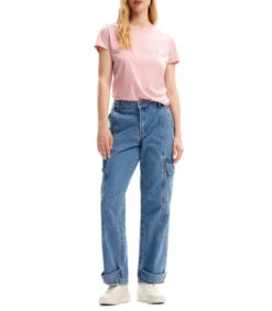 Desigual Playera Cuello Redondo Con Manga Corta Maya Mujer -GlamModa Ventas 43280635 x3