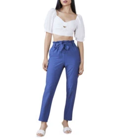 BCBGeneration Playera Crop Lisa De Manga Corta Mujer -GlamModa Ventas 43289157 x3