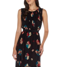 ULLA JOHNSON Vestido Maxi Estampado Sarai Mujer -GlamModa Ventas 43289523 x3