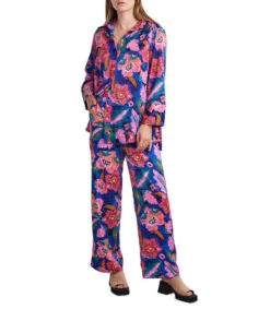 Y.A.S Pantalón Con Flores Mujer -GlamModa Ventas 43291476 x3