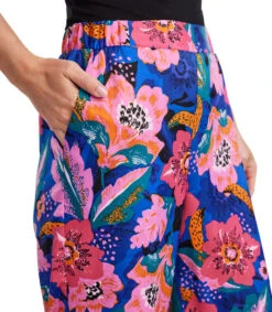 Y.A.S Pantalón Con Flores Mujer -GlamModa Ventas 43291476 x4