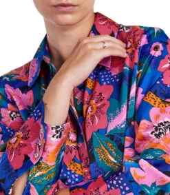 Y.A.S Camisa Floral De Manga 7,8 Mujer -GlamModa Ventas 43291482 x4