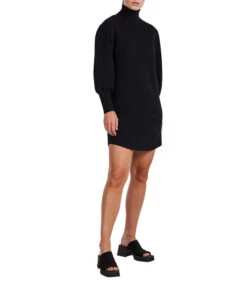 Y.A.S Vestido Mini Con Manga Larga Mujer