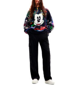 Desigual Sudadera Con Capucha Mickey Galactic Mujer -GlamModa Ventas 43293747 x3