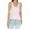 True Religion Playera Con Cuello Redondo Sin Mangas Y Logotipo Mujer -GlamModa Ventas 43296212 x1