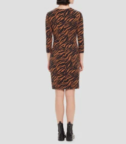 Vestido Animalprint Ajustado Mujer -GlamModa Ventas 43298552 x2