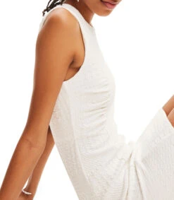 Desigual Vestido Corto Con Textura Denver Mujer -GlamModa Ventas 43301620 x4