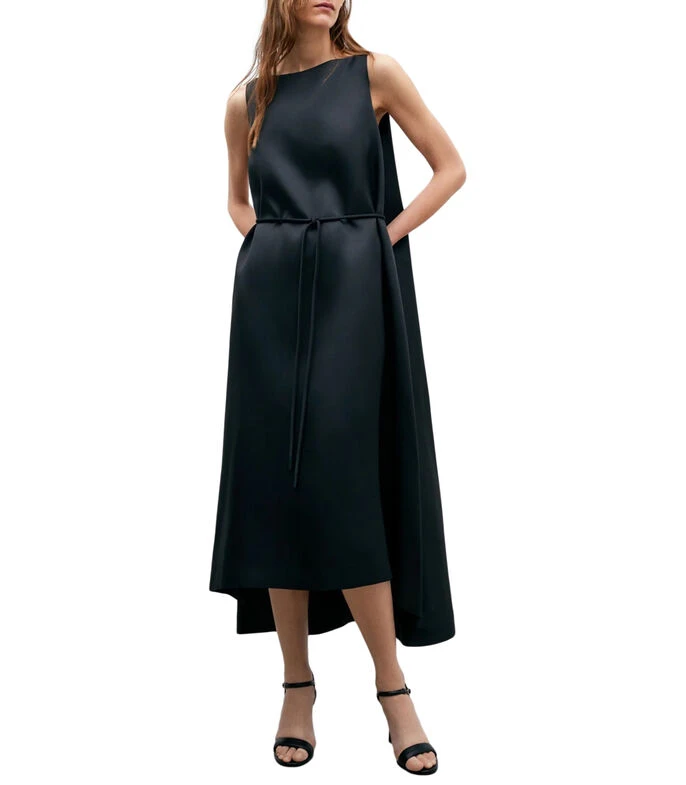 ADOLFO DOMINGUEZ Vestido Largo Liso Mujer 3 ADOLFO DOMINGUEZ Vestido Largo Liso Mujer