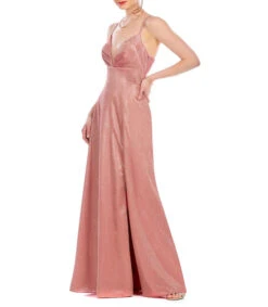 Vestido Largo De Tirantes Mujer -GlamModa Ventas 43307123 x3