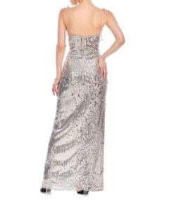 Vestido De Fiesta Maxi Con Lentejuelas Mujer -GlamModa Ventas 43307166 x2