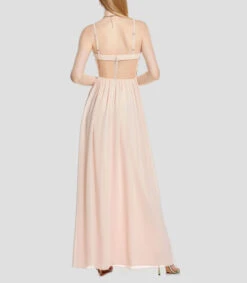 Vestido De Fiesta Maxi Con Tirantes Mujer -GlamModa Ventas 43307173 x2