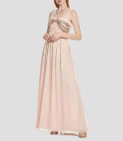 Vestido De Fiesta Maxi Con Tirantes Mujer -GlamModa Ventas 43307173 x3