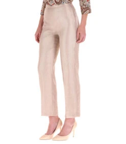 Pantalón De Vestir Liso Mujer